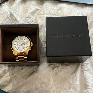 michael kors watch with box
